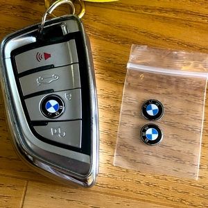 BMW Key Fob Remote Badge Logo Sticker 11MM ✖️2